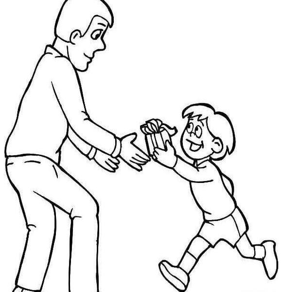 عکس بابا نقاشی