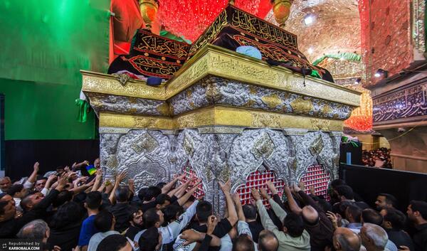 عکسهای ضریح امام حسین ع