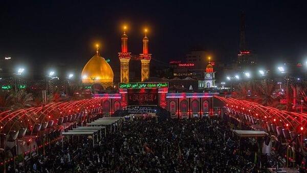عکسهای ضریح امام حسین ع