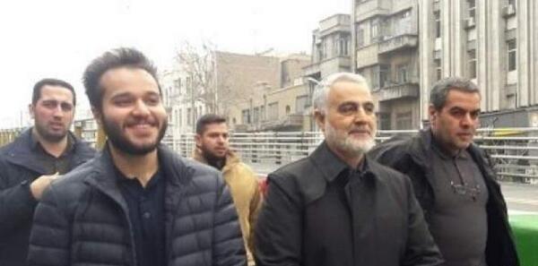 عکس پسر سردار سلیمانی