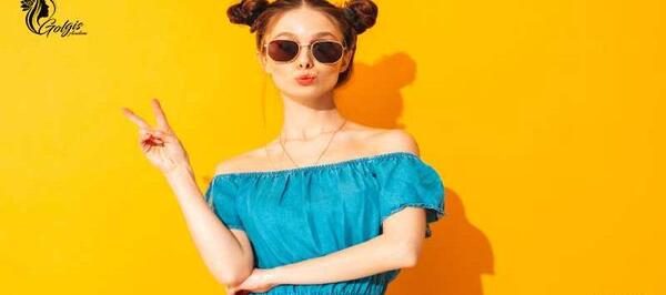 عکس شینیون مو گوجه ای
