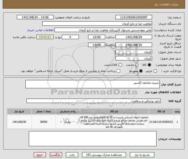 عکس شربت متادون اکسیر