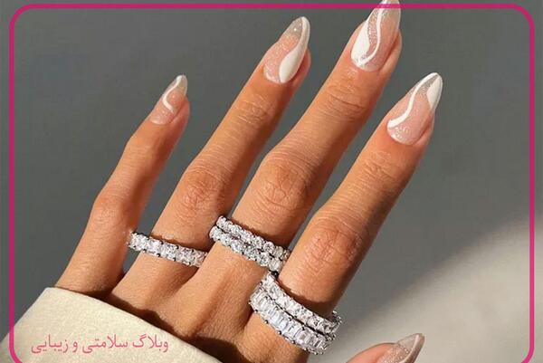عکس طرح ناخن عروس