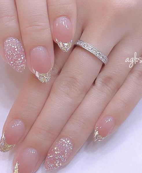 عکس طرح ناخن عروس