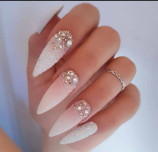 عکس طرح ناخن عروس