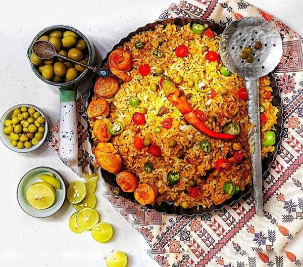 عکس غذای افغانی اشک