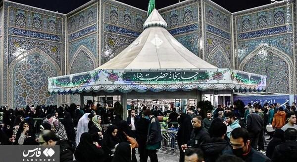 عکس از چایخانه حرم امام رضا