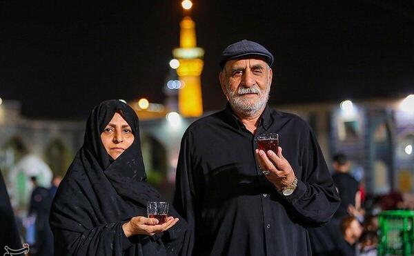 عکس از چایخانه حرم امام رضا