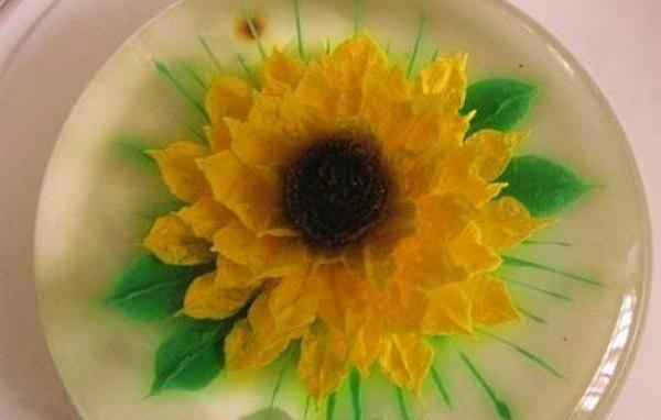 عکس ژله تزیین شده