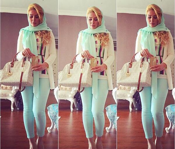 عکس لو رفته آزاده صمدی