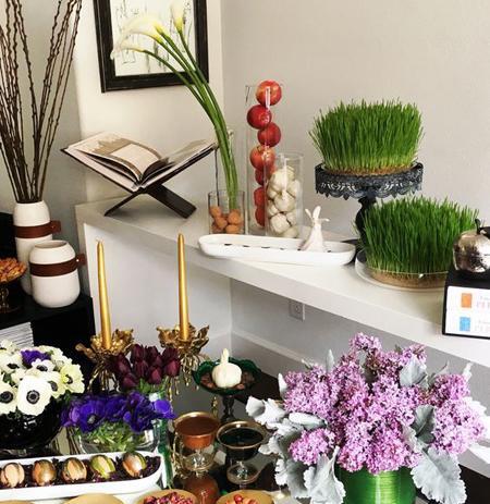 عکس سفره هفت سین زیبا و ساده