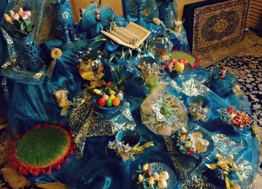 عکس سفره هفت سین زیبا و ساده