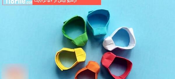 عکس انگشتر کاغذی