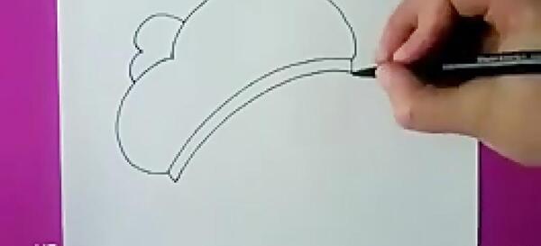 عکس نقاشی فانتزی توت فرنگی