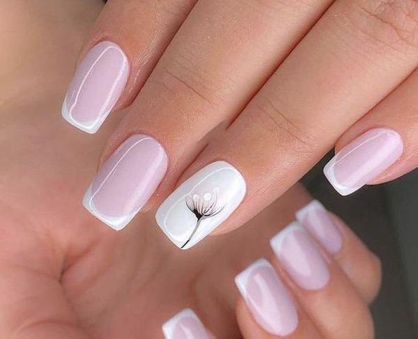 عکس مدل های فرنچ ناخن سفید