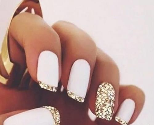 عکس مدل های فرنچ ناخن سفید