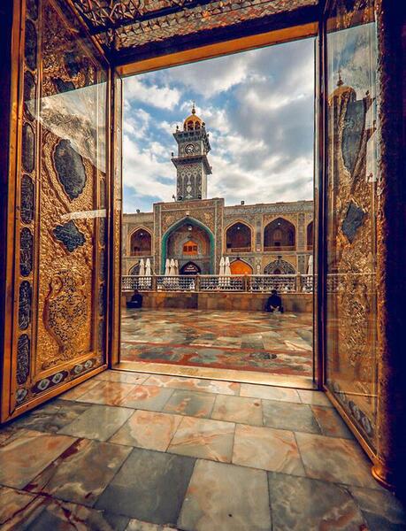 عکس حرم امام علی خام