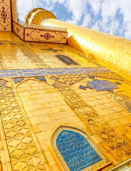 عکس حرم امام علی خام