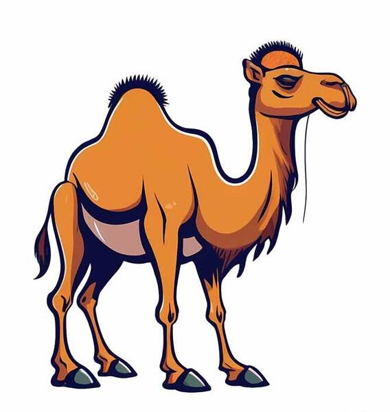 عکس کارتونی شتر