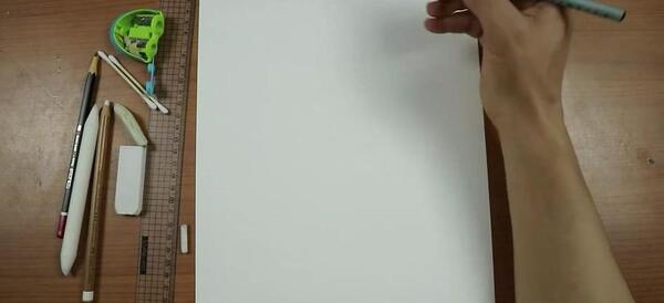 عکس نقاشی دخترانه صورت ساده