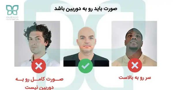 عکس پاسپورت برای لاتاری