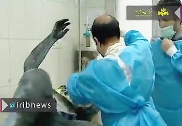 عکس آتش سوزی در چهارشنبه سوری