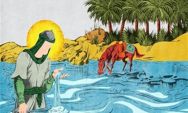 عکس نقاشی ساده در مورد محرم