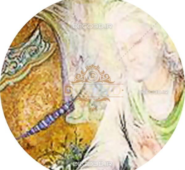 عکس نقاشی ضامن آهو فرشچیان