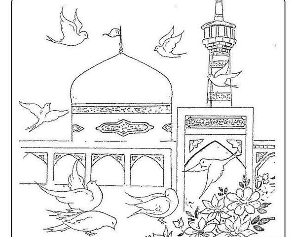عکس نقاشی ضامن آهو فرشچیان
