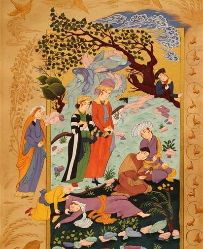 عکس قو نقاشی