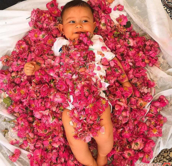 ایده عکس با گل