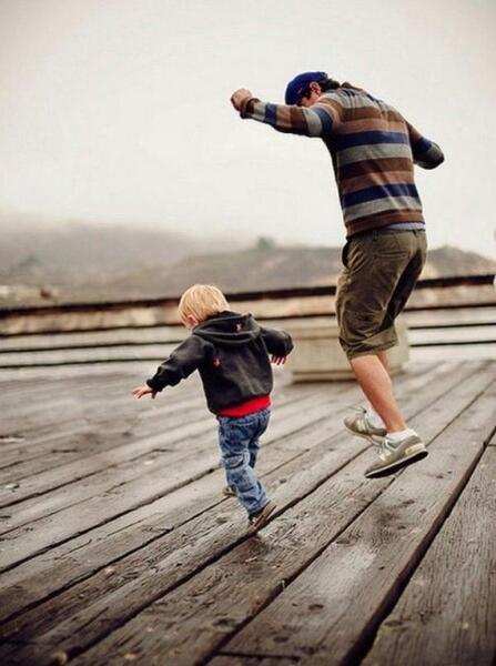 عکس پدر پسری لاکچری