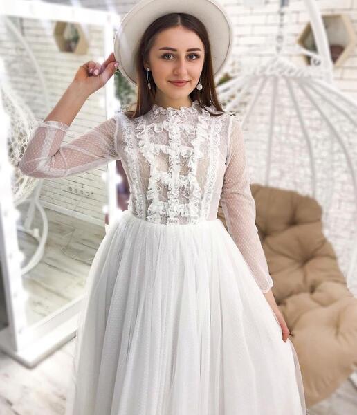 عکس لباس عروس کوتاه