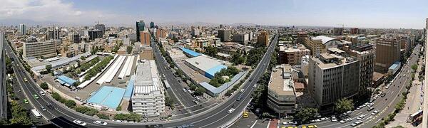 عکس پل حافظ تهران