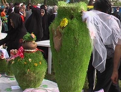 عکس زیباترین سبزه های عید