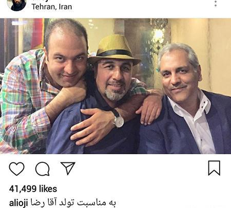 عکس رضا جون تولدت مبارک