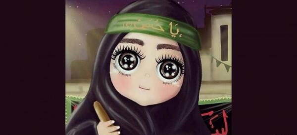 عکس کارتونی حضرت فاطمه