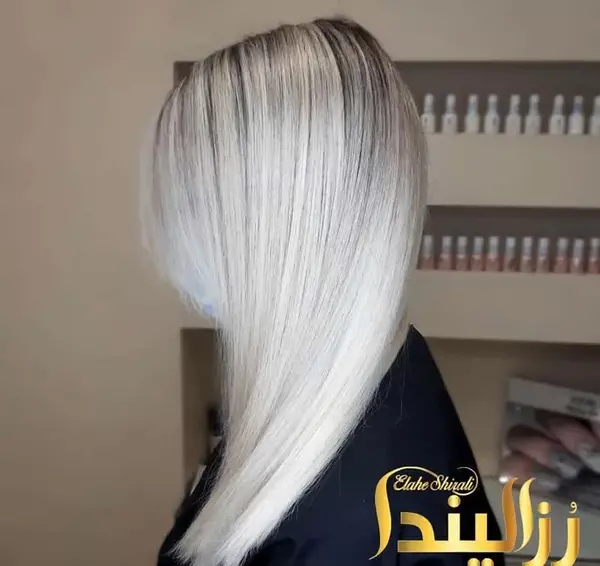 عکس رنگ مو دکلره