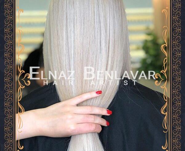 عکس رنگ مو دکلره