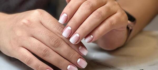 عکس ژلیش روی ناخن طبیعی