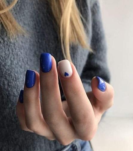عکس ژلیش روی ناخن طبیعی