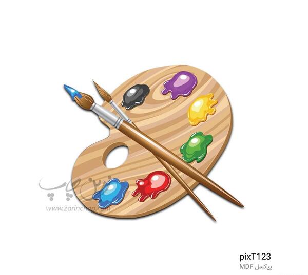 عکس پالت نقاشی
