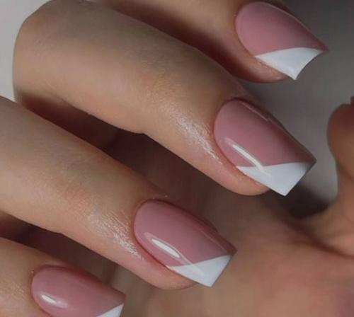 عکس مدل های لاک ناخن فرنچ