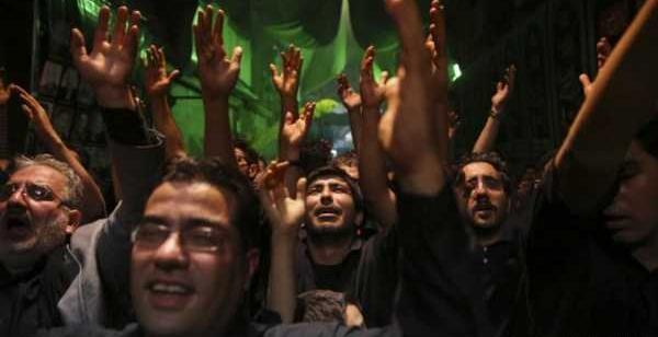 عکس بین الحرمین در شب عاشورا