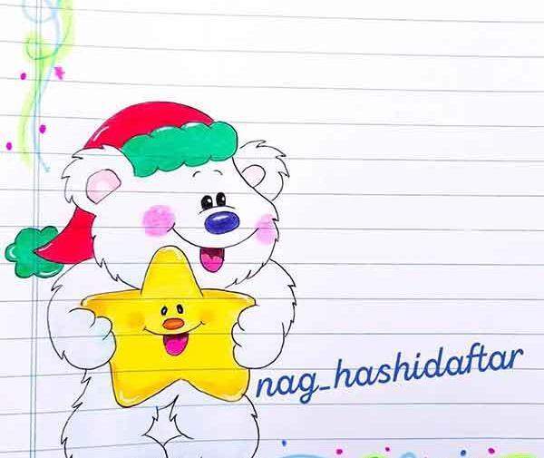 عکس ایده های نقاشی زیبا