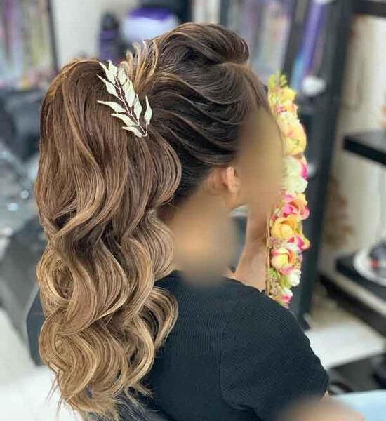 عکس مدل مو شینیون دخترانه