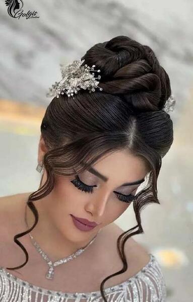 عکس مدل مو شینیون دخترانه