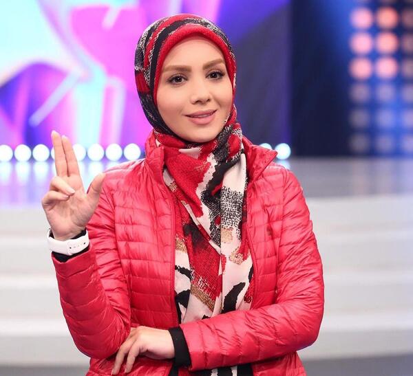 عکس مجری زن شوتبال