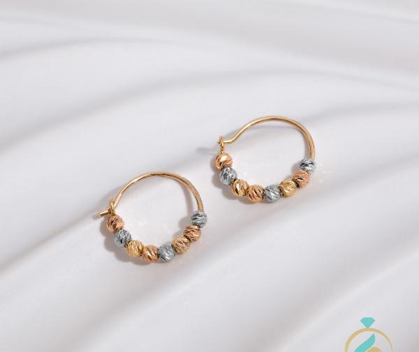 عکس گوشواره دایره ای
