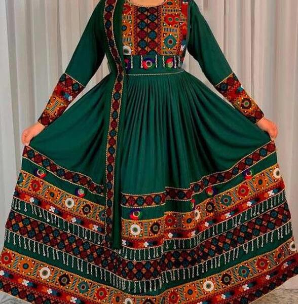 عکس لباس مجلسی دخترانه افغانستان